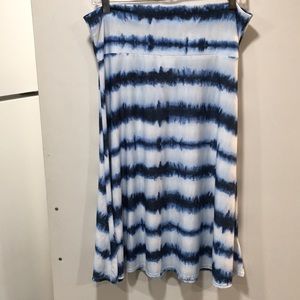 LuLaRoe tie dye skirt